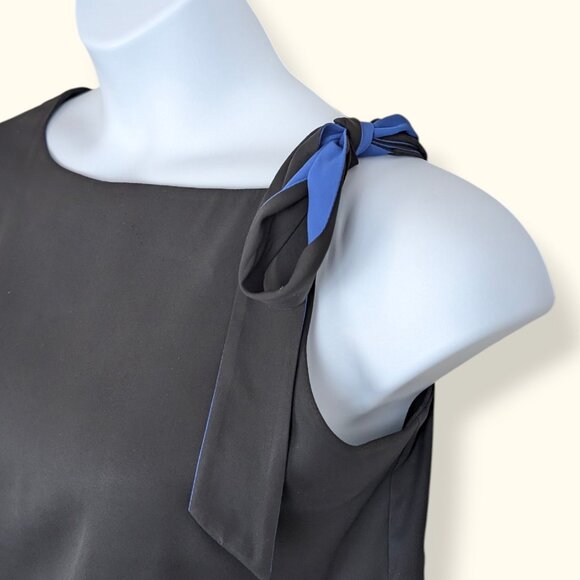 Lakbi Black & Blue Asymmetrical Jumpsuit - Picture 4 of 8